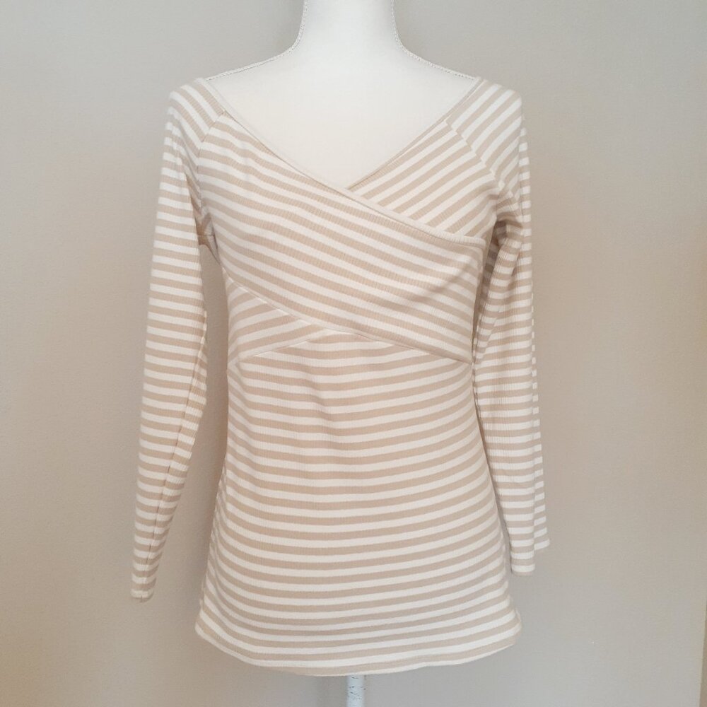 Anthropologie Deletta Criss Cross Bodice Top  NWT